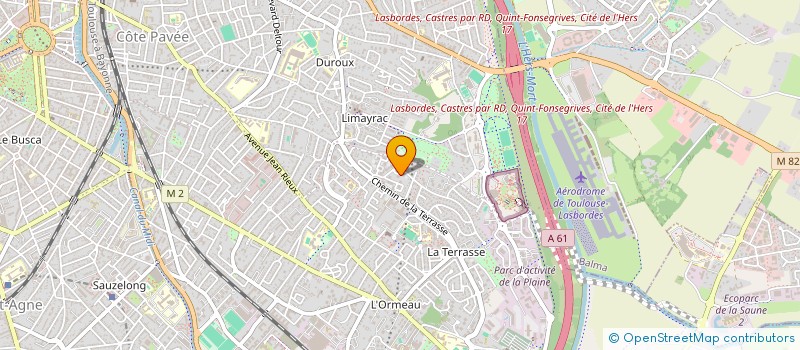 localisation de l'entreprise MONSIEUR ANTHONY ROUVRAIS à TOULOUSE