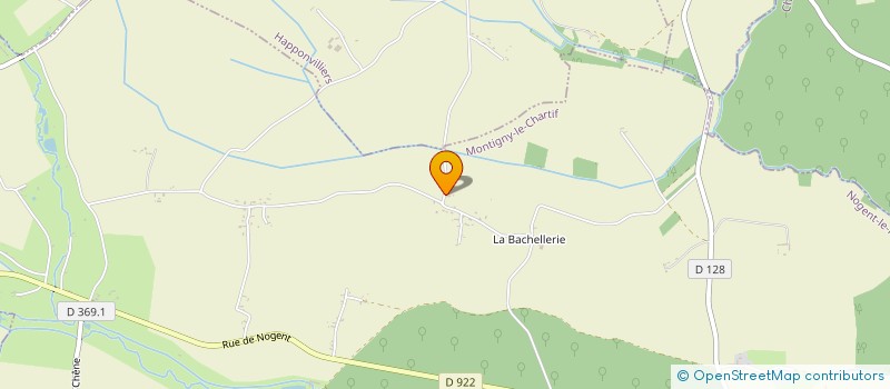 localisation de l'entreprise MONSIEUR ANTHONY ROUX à MONTIGNY LE CHARTIF