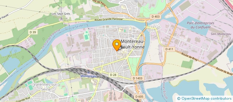 localisation de l'entreprise MONSIEUR ANTHONY ROYAN  MONTEREAU-FAULT-YONNE