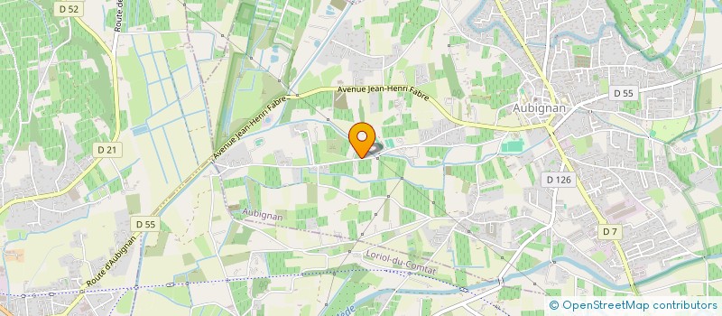 localisation de l'entreprise MONSIEUR ANTHONY RUBIO  AUBIGNAN
