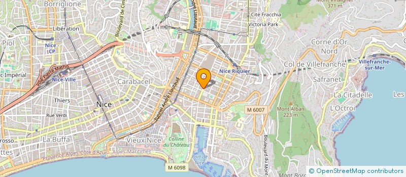 localisation de l'entreprise MONSIEUR ANTHONY RUIU à NICE