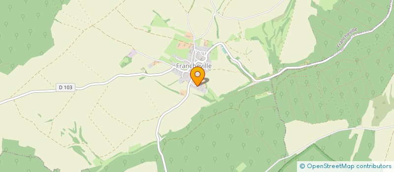 localisation de l'entreprise MONSIEUR ANTHONY RUSSO  FRANCHEVILLE