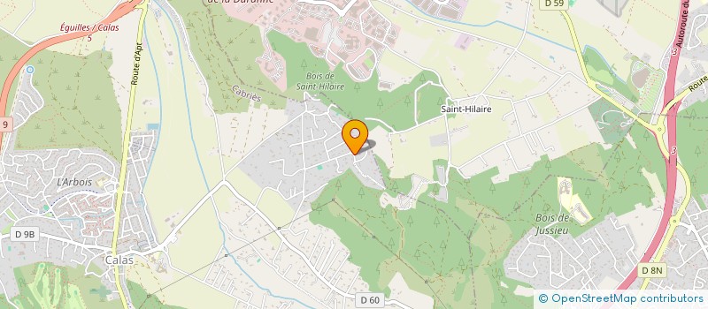 localisation de l'entreprise MONSIEUR ANTHONY RUSSO à LES PENNES-MIRABEAU