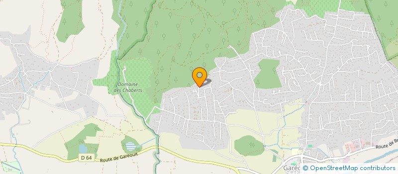 localisation de l'entreprise MONSIEUR ANTHONY RUZZANTE  GAREOULT