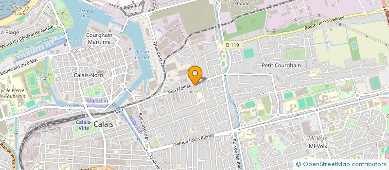 localisation de l'entreprise MONSIEUR ANTHONY RYCKEMBUSCH  CALAIS