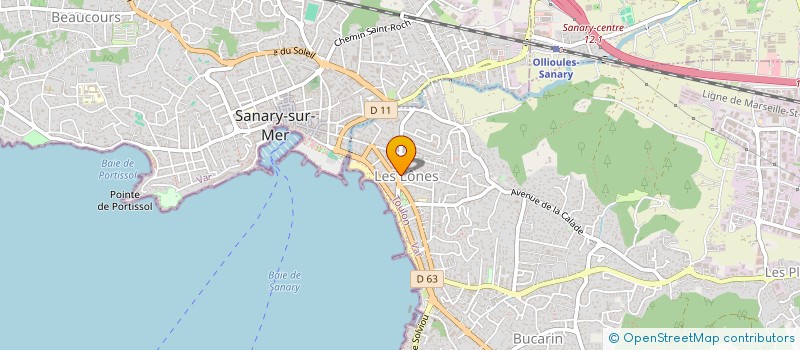 localisation de l'entreprise MONSIEUR ANTHONY SABBAT à SIX-FOURS-LES-PLAGES