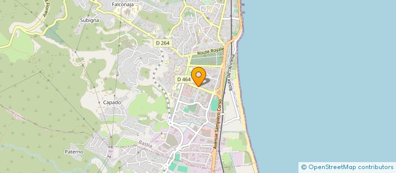 localisation de l'entreprise MONSIEUR ANTHONY SAGEOT à BASTIA