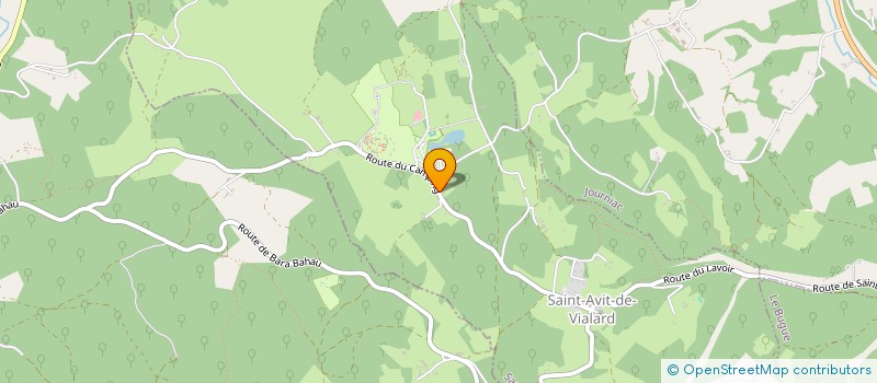 localisation de l'entreprise MONSIEUR ANTHONY SAGNETTE  SAINT-AVIT-DE-VIALARD