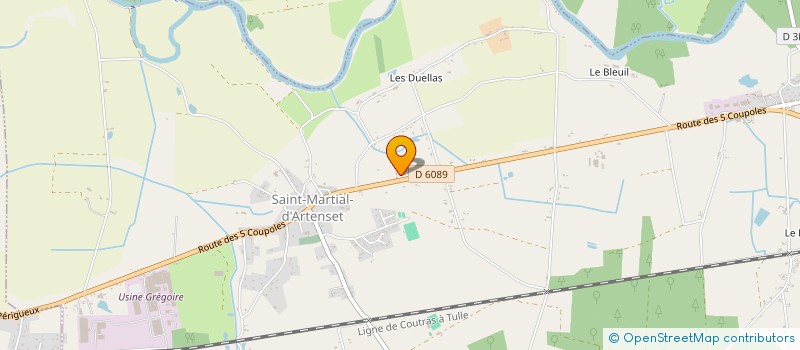 localisation de l'entreprise MONSIEUR ANTHONY SAHRAOUI  SAINT-MARTIAL-D'ARTENSET