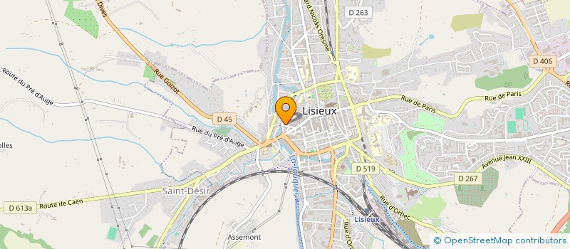 localisation de l'entreprise MONSIEUR ANTHONY SAID à LISIEUX