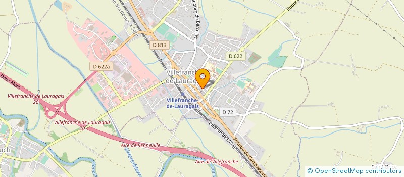 localisation de l'entreprise MONSIEUR ANTHONY SAJOUS  VILLEFRANCHE-DE-LAURAGAIS