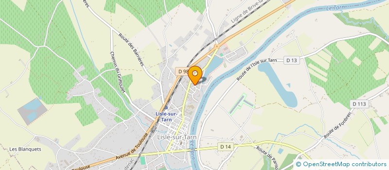 localisation de l'entreprise MONSIEUR ANTHONY SALAS à LISLE-SUR-TARN
