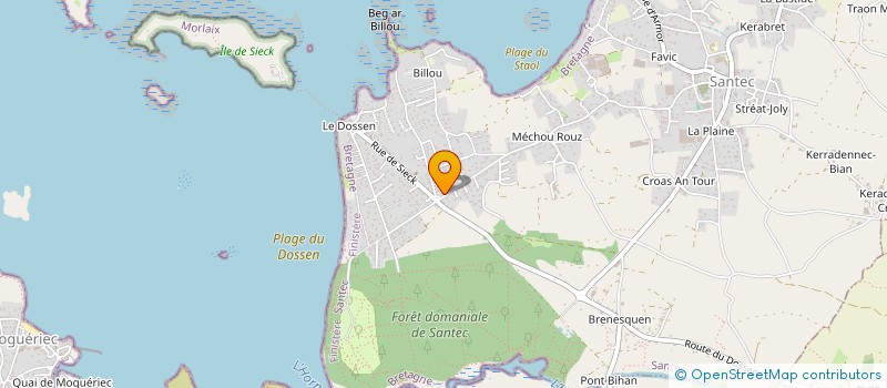 localisation de l'entreprise MONSIEUR ANTHONY SALAUN  PLOUGOULM