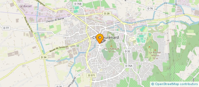 localisation de l'entreprise MONSIEUR ANTHONY SALGADO  CHATEAURENARD