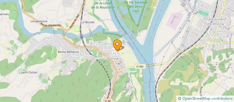 localisation de l'entreprise MONSIEUR ANTHONY SALVATORE  VIVIERS