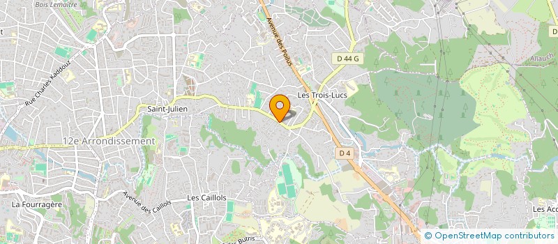 localisation de l'entreprise MONSIEUR ANTHONY SANDALIAN  MARSEILLE