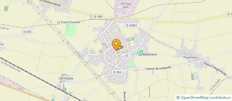 localisation de l'entreprise MONSIEUR ANTHONY SANTENS  LA JARRIE