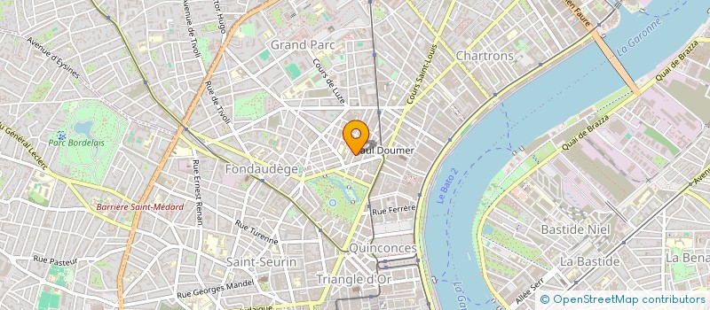 localisation de l'entreprise MONSIEUR ANTHONY SANTIAGO  BORDEAUX