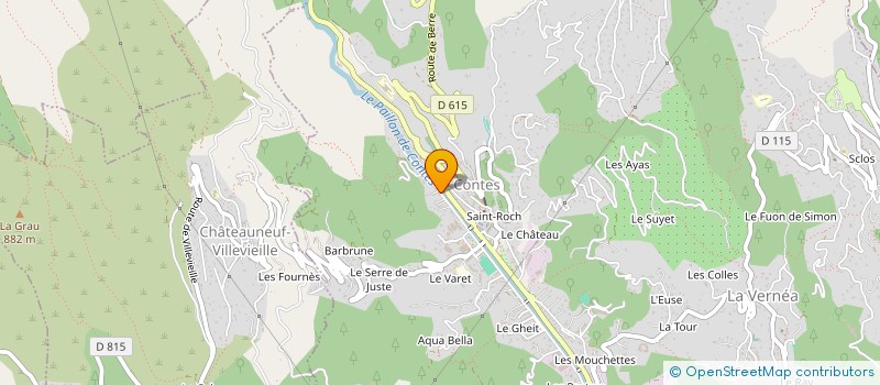 localisation de l'entreprise MONSIEUR ANTHONY SARDO à CONTES