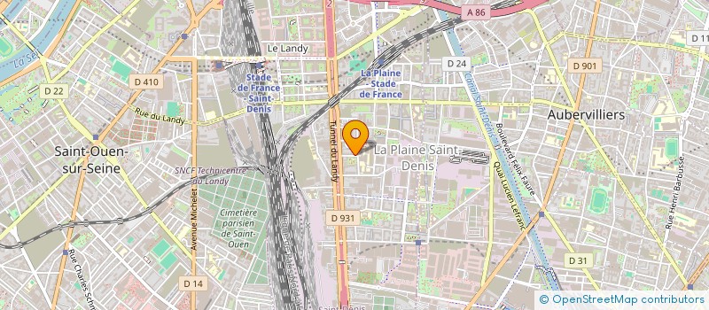 localisation de l'entreprise MONSIEUR ANTHONY SAVE  SAINT-DENIS