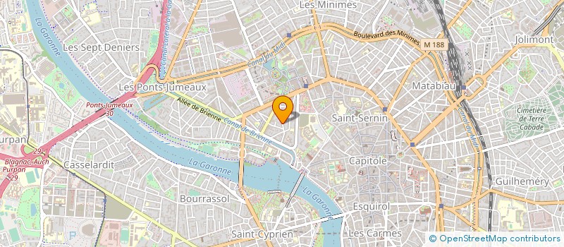 localisation de l'entreprise MONSIEUR ANTHONY SAVEL à TOULOUSE