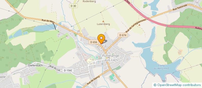 localisation de l'entreprise MONSIEUR ANTHONY SAVOCA  PUTTELANGE-AUX-LACS