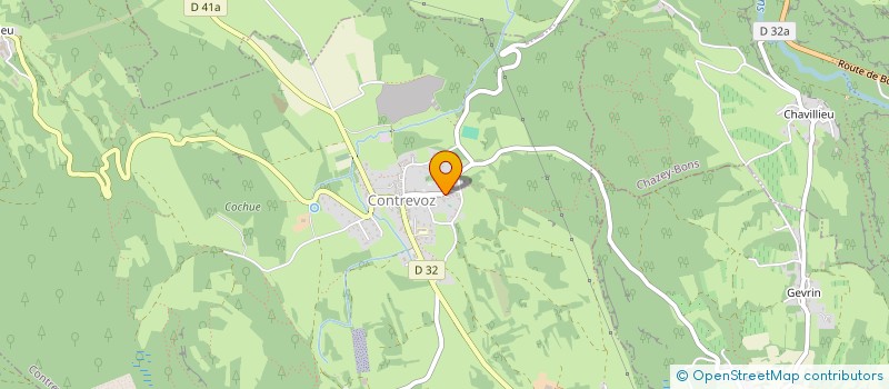 localisation de l'entreprise MONSIEUR ANTHONY SAVOYE  FLEY