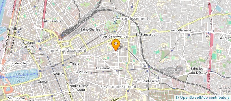 localisation de l'entreprise MONSIEUR ANTHONY SCALBERT à MARSEILLE