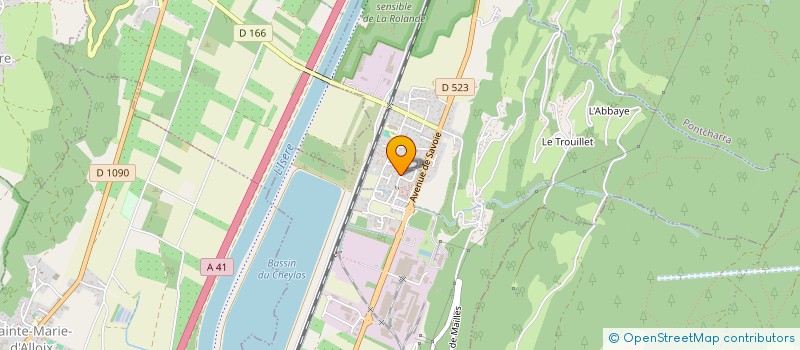 localisation de l'entreprise MONSIEUR ANTHONY SCHEID  TENCIN