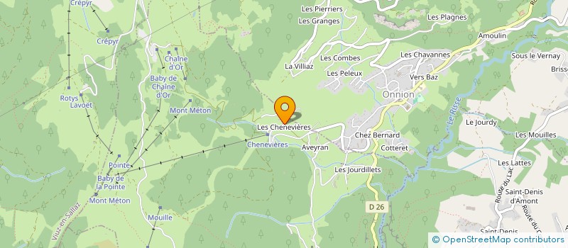 localisation de l'entreprise MONSIEUR ANTHONY SCHLESSER à SAINT-JEOIRE