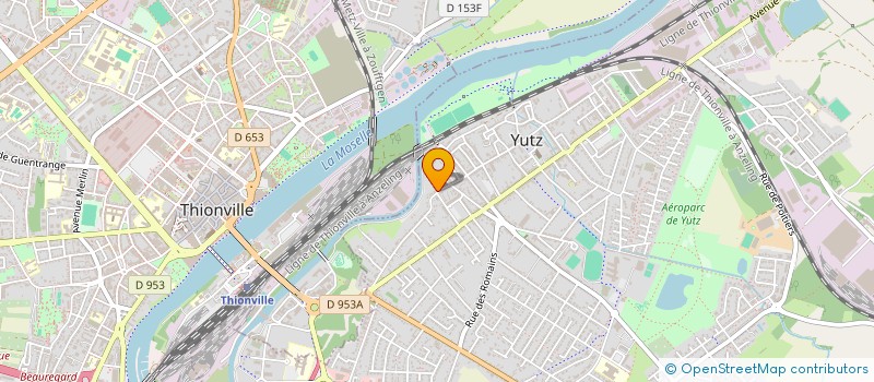 localisation de l'entreprise MONSIEUR ANTHONY SCHMITT à YUTZ