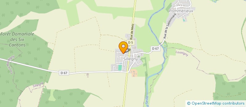 localisation de l'entreprise MONSIEUR ANTHONY SCHOULLER  SILLEGNY