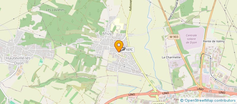 localisation de l'entreprise MONSIEUR ANTHONY SCHUMACHER  AHUY