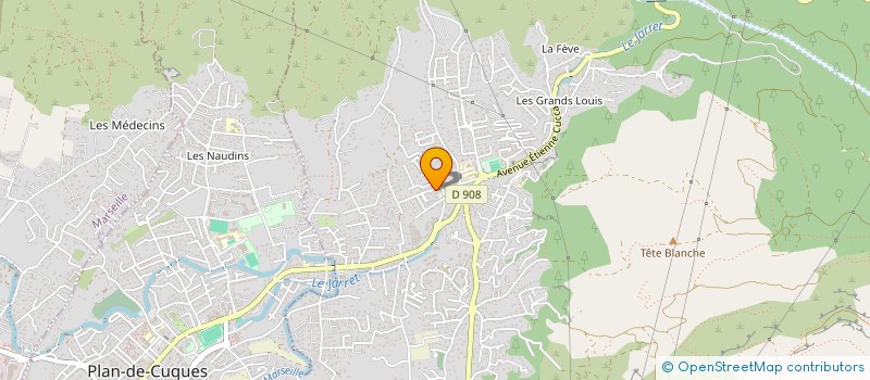 localisation de l'entreprise MONSIEUR ANTHONY SCOGNAMIGLIO  ALLAUCH