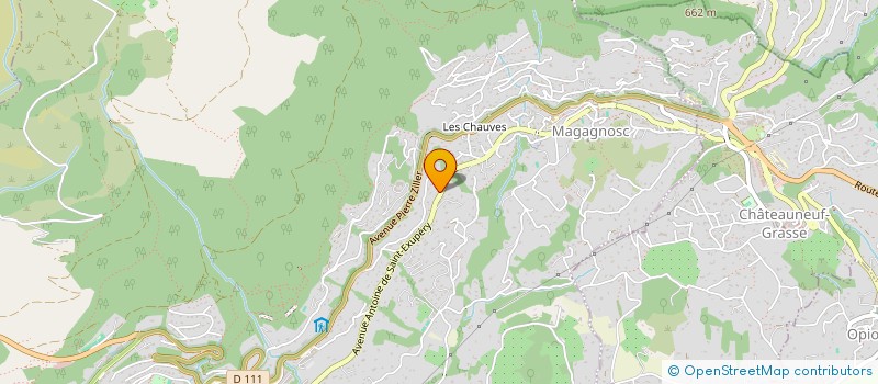 localisation de l'entreprise MONSIEUR ANTHONY SEIBERT  GRASSE