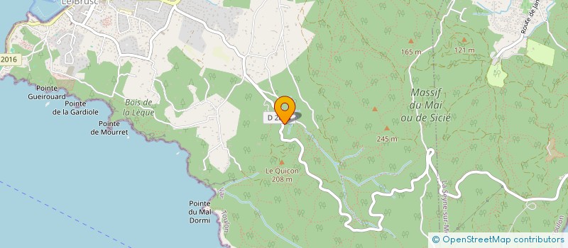 localisation de l'entreprise MONSIEUR ANTHONY SERRE à SIX-FOURS-LES-PLAGES