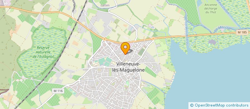 localisation de l'entreprise MONSIEUR ANTHONY SERRE  VILLENEUVE-LES-MAGUELONE