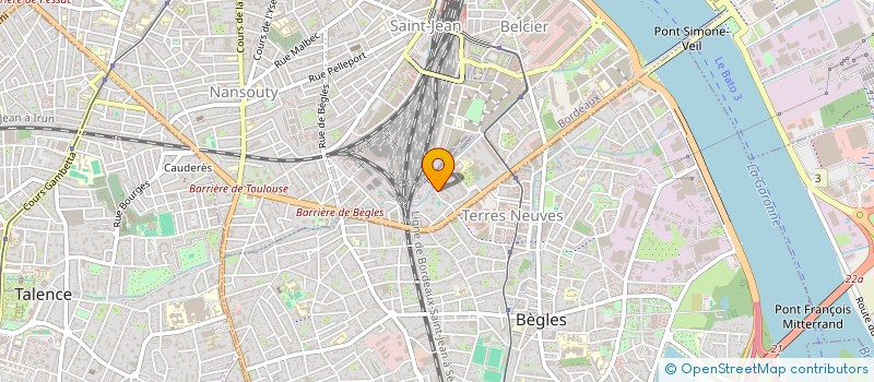 localisation de l'entreprise MONSIEUR ANTHONY SEURIN  BORDEAUX