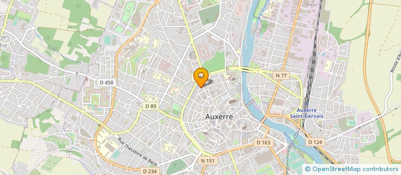 localisation de l'entreprise MONSIEUR ANTHONY SGARD à AUXERRE