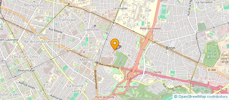 localisation de l'entreprise MONSIEUR ANTHONY SIMONET  LYON