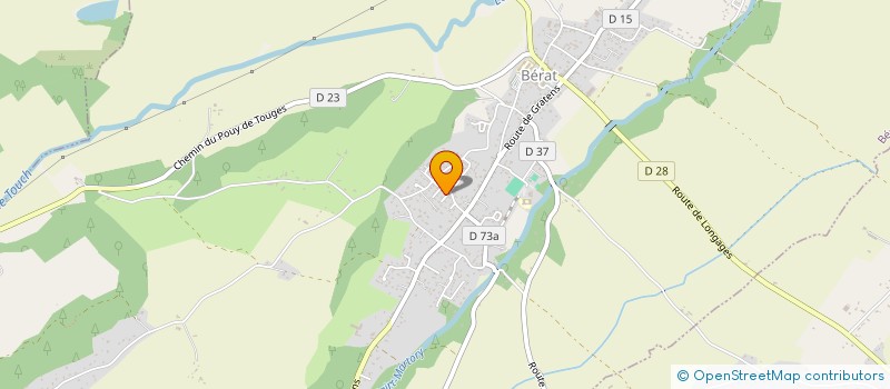 localisation de l'entreprise MONSIEUR ANTHONY SIMONETTI  BERAT