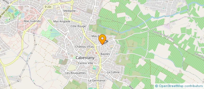 localisation de l'entreprise MONSIEUR ANTHONY SIMONOT à CABESTANY