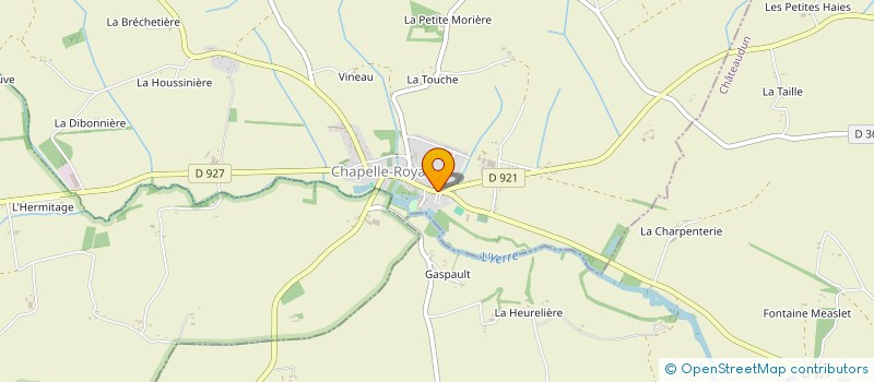 localisation de l'entreprise MONSIEUR ANTHONY SINEAU à CHAPELLE-ROYALE