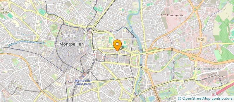 localisation de l'entreprise MONSIEUR ANTHONY SINISCALCO  FABREGUES