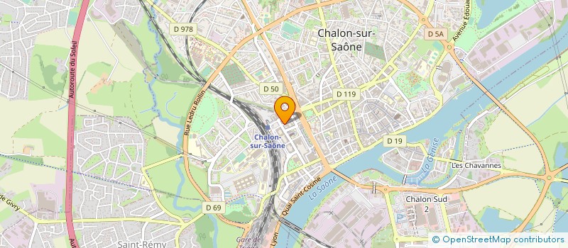 localisation de l'entreprise MONSIEUR ANTHONY SIRACUSA  CHALON-SUR-SAONE