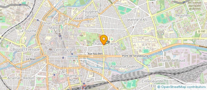 localisation de l'entreprise MONSIEUR ANTHONY SMALL  RENNES