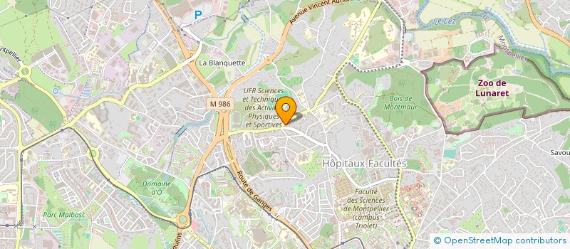 localisation de l'entreprise MONSIEUR ANTHONY SOBOUL à MONTPELLIER