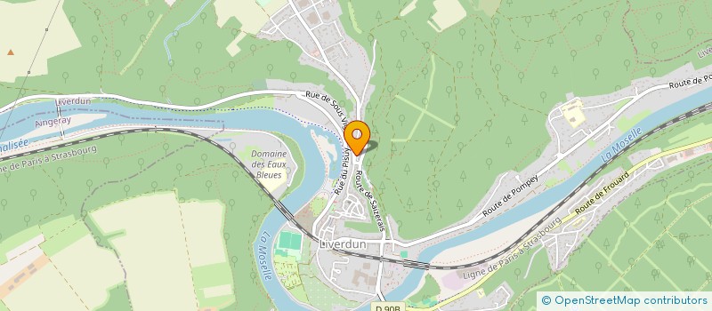 localisation de l'entreprise MONSIEUR ANTHONY SOEUR  LIVERDUN