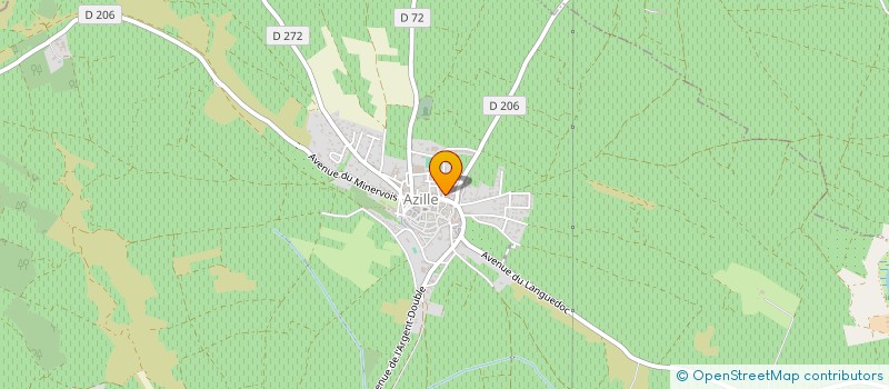 localisation de l'entreprise MONSIEUR ANTHONY SORIANO  AZILLE