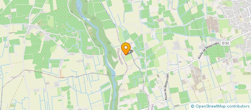 localisation de l'entreprise MONSIEUR ANTHONY SOUQUE  BEDARRIDES